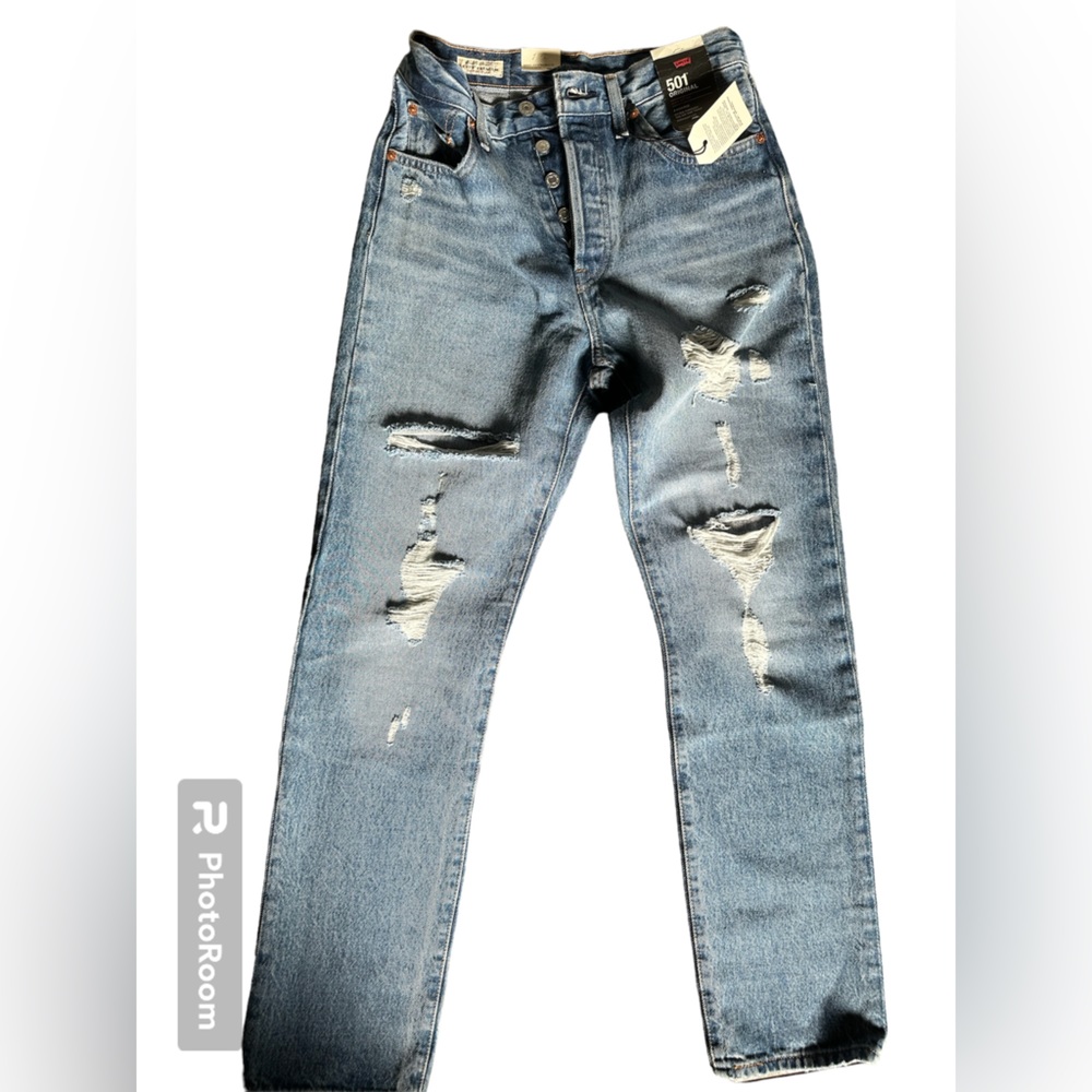 Levi’s Original 501 High Rise Straight Jeans
